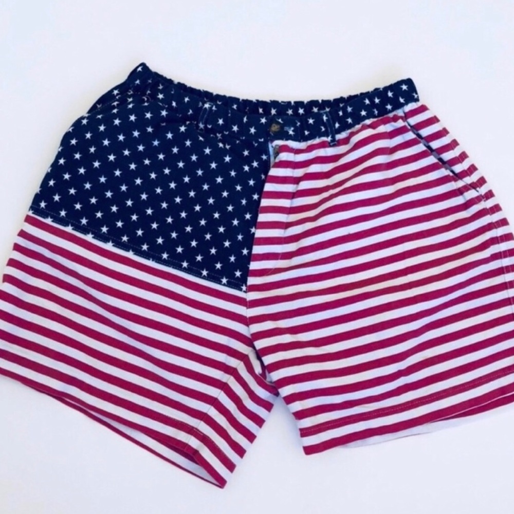 Chubbies Mens American Flag Shorts Size Medium